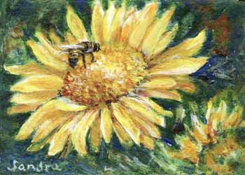 September Award - "Summertime" by Sandra Haspl, Fitchburg WI - Acrylic, SOLD